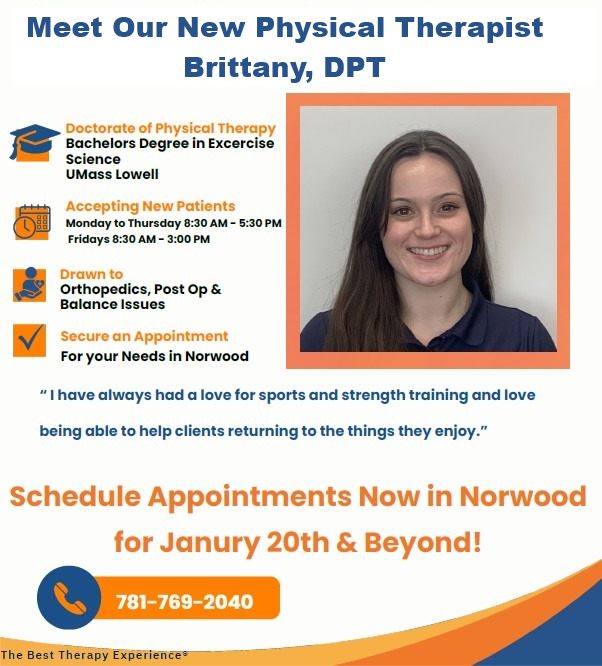 Physical Therapy Norwood Brittany DPT